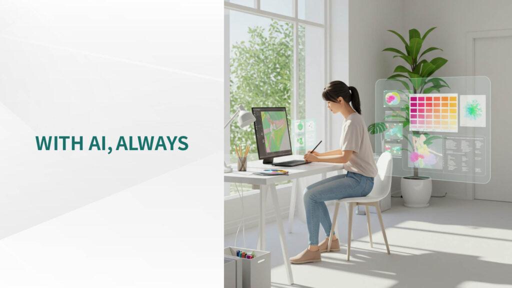 WITH AI, ALWAYS / AIを理解することで . . .